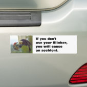 Gebruik uw blindganger Bumpersticker (Op auto)