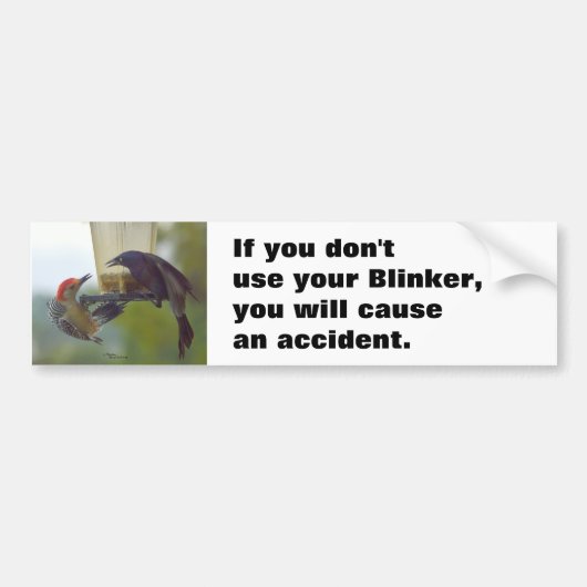 Gebruik uw blindganger Bumpersticker (Voorkant)
