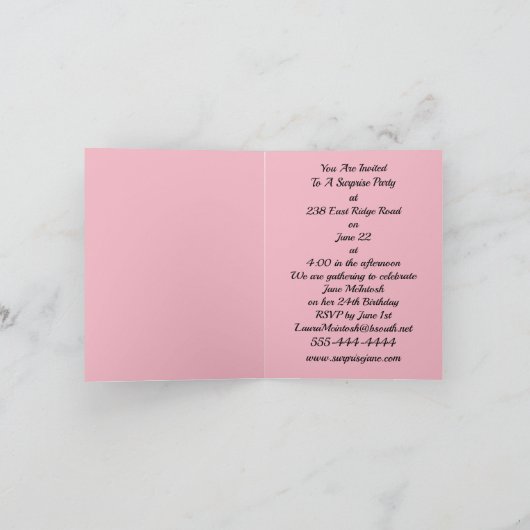 Gebruik Uw Eigen Uitnodiging van het Afbeelding (Binnen)