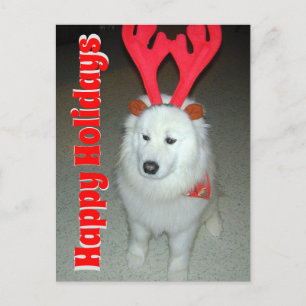 Gebruik uw foto kerstmis briefkaart