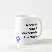 Gebruik uw Mok met een uitloopkoffie (Voorkant rechts)