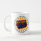Gebruik uw Mok voor stemmen, 11 oz koffie Mok (Links)