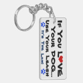 Gebruik uw Sleutelhanger (Voorkant Links)