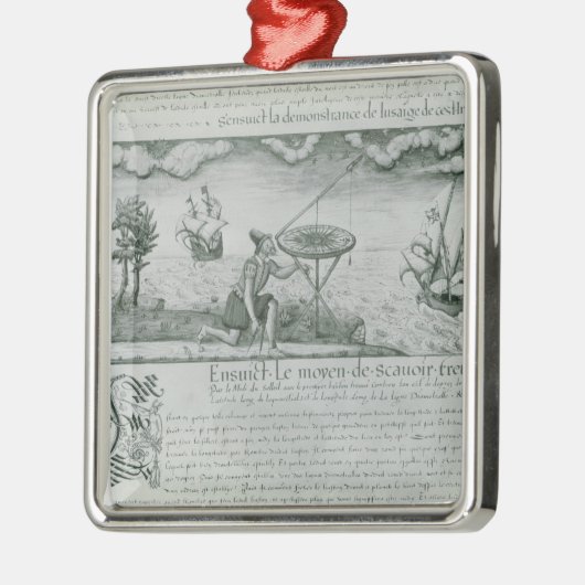 Gebruik van de Sextant Metalen Ornament (Links)