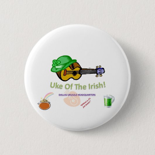 Gebruik van het Ierse jaar 2010 Ronde Button 5,7 Cm (Voorkant)