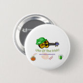 Gebruik van het Ierse jaar 2010 Ronde Button 5,7 Cm (Voorkant /achterkant)