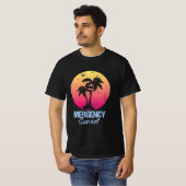  gebruik van Malibu Sunset T-shirt (Voorkant volledig)