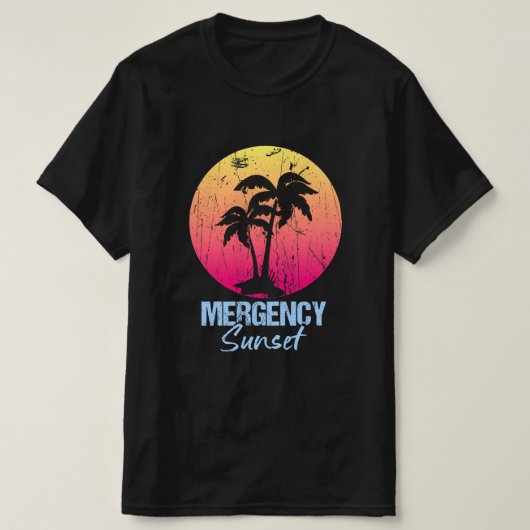  gebruik van Malibu Sunset T-shirt (Design voorkant)