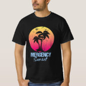  gebruik van Malibu Sunset T-shirt (Voorkant)