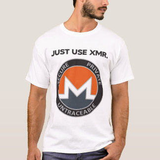 Gebruik XMR (Monero) T-shirt