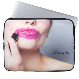 Gebruikelijke lipstick, laptophoezen met speciale laptop sleeve