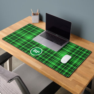 GEBRUIKELIJKE RUT PLAID ELEGANT GROEN ZWART  BUREAUMAT