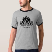 Gebruikelijke verdachte Mannen Ringer T-Shirt (Voorkant)