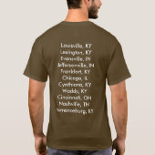 Gebruikelijke verdenkingen Shirt van de Rondleidin (Achterkant)