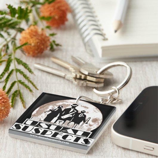 Gebruikelijke verdenkingen Sleutelhanger op de zan (Voorkant Rechts)