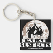 Gebruikelijke verdenkingen Sleutelhanger op de zan (Voorkant)