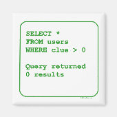 Gebruikers zonder clusters magneet (Voorkant)