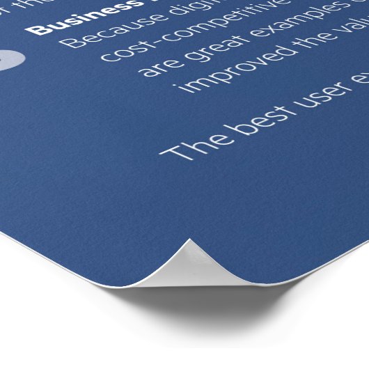 Gebruikerservaring is slechts het topje van de ijs poster (Hoek)