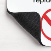 Gebruikersfout Mousepad Muismat (Hoek)