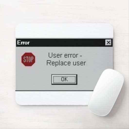 gebruikersfout muismat (Met muis)