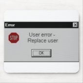 gebruikersfout muismat (Voorkant)