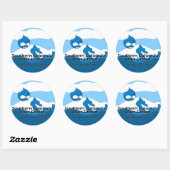 Gebruikersgroep Zuid-Colorado Ronde Sticker (Vel)