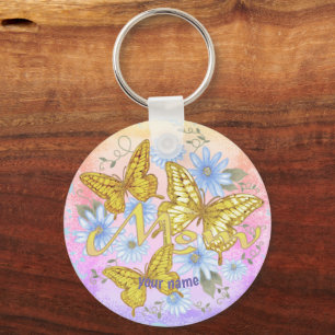 Gebruikersnaam Butterfly mam Sleutelhanger