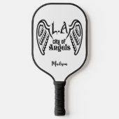 Gebruikersnaam L.A. Wings Pickleball Paddle (Voorkant)