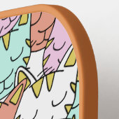 Gebruikersnaam Slapy Cats Pattern Pickleball Paddle (Links Detail)