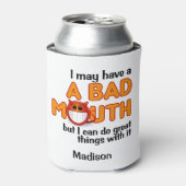 Gebruikersnaam Slechte mond Blikjeskoeler (Blikje Voorkant)