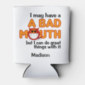 Gebruikersnaam Slechte mond Blikjeskoeler (Voorkant)