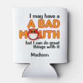 Gebruikersnaam Slechte mond Blikjeskoeler (Achterkant)