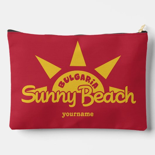 Gebruikersnaam Sunny Beach BULGARIA Etui (Achterkant)