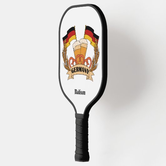 Gebruikersnaam voor Duitse bier Pickleball Paddle (Links)