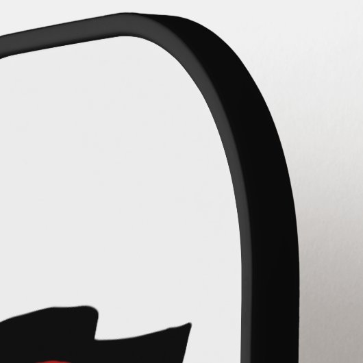 Gebruikersnaam voor Duitse bier Pickleball Paddle (Links Detail)