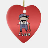 Gebruiksklare gebruiksklare plug keramisch ornament (Rechts)