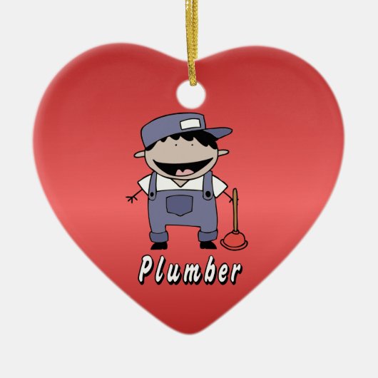 Gebruiksklare gebruiksklare plug keramisch ornament (Voorkant)