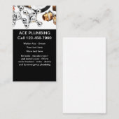 Gebruiksklare services visitekaartje (Voorkant / Achterkant)