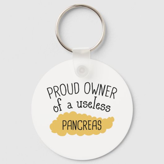 Gebruiksloze pancreas sleutelhanger (Voorkant)