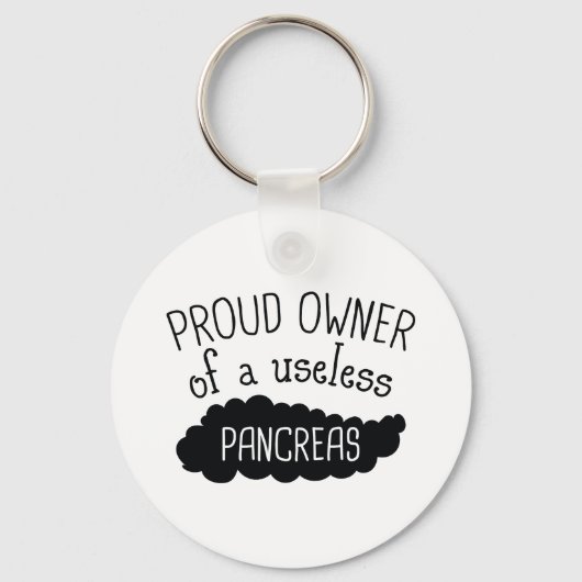 Gebruiksloze pancreas sleutelhanger (Voorkant)