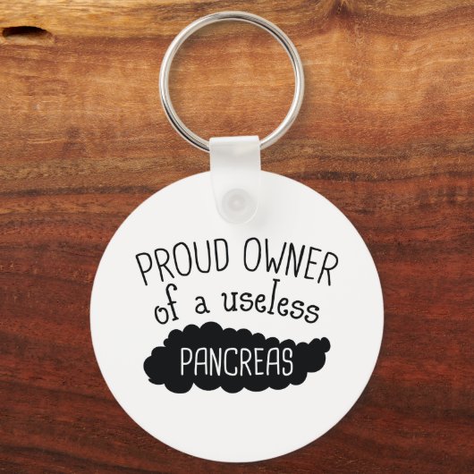 Gebruiksloze pancreas sleutelhanger (Voorkant)
