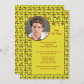 Gebruiksvoorwerpen Foto Culinaire School Afstudere Kaart (Voorkant / Achterkant)