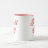 , gebruiksvriendelijke Mok in retro-stijl (Midden)