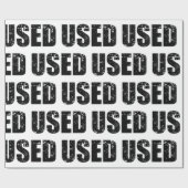 GEBRUIKT CADEAUPAPIER (Vlak)