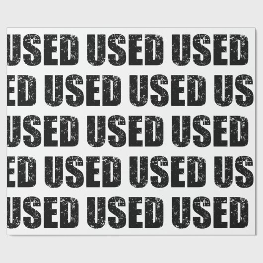 GEBRUIKT CADEAUPAPIER (Vlak)