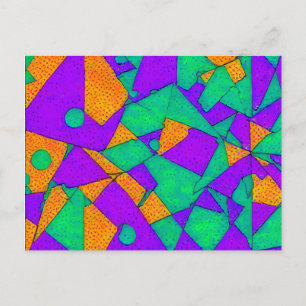 Gebruikt - Ken Gage Abstract Briefkaart
