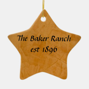 Gebruikt Leer Keramisch Ornament