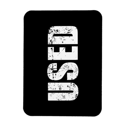 GEBRUIKT MAGNEET (Verticaal)