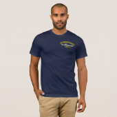 GEBRUIKT THEODORE ROOSEVELT CVN-71 T-Shirt (Voorkant volledig)
