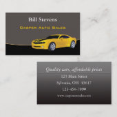 Gebruikt Visitekaartje voor autodealers (Voorkant / Achterkant)